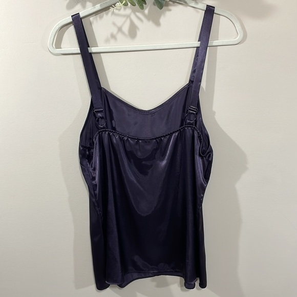 NWOT Chico’s Purple Polyester Silky Camisole Tank US L/12 (Chico’s 2) - Picture 4 of 12